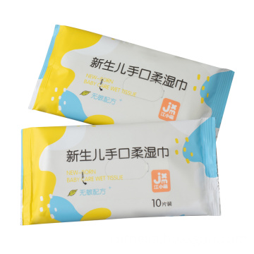 Spunlace Non-Woven Makeup Remover Cleaning Wet Wipes